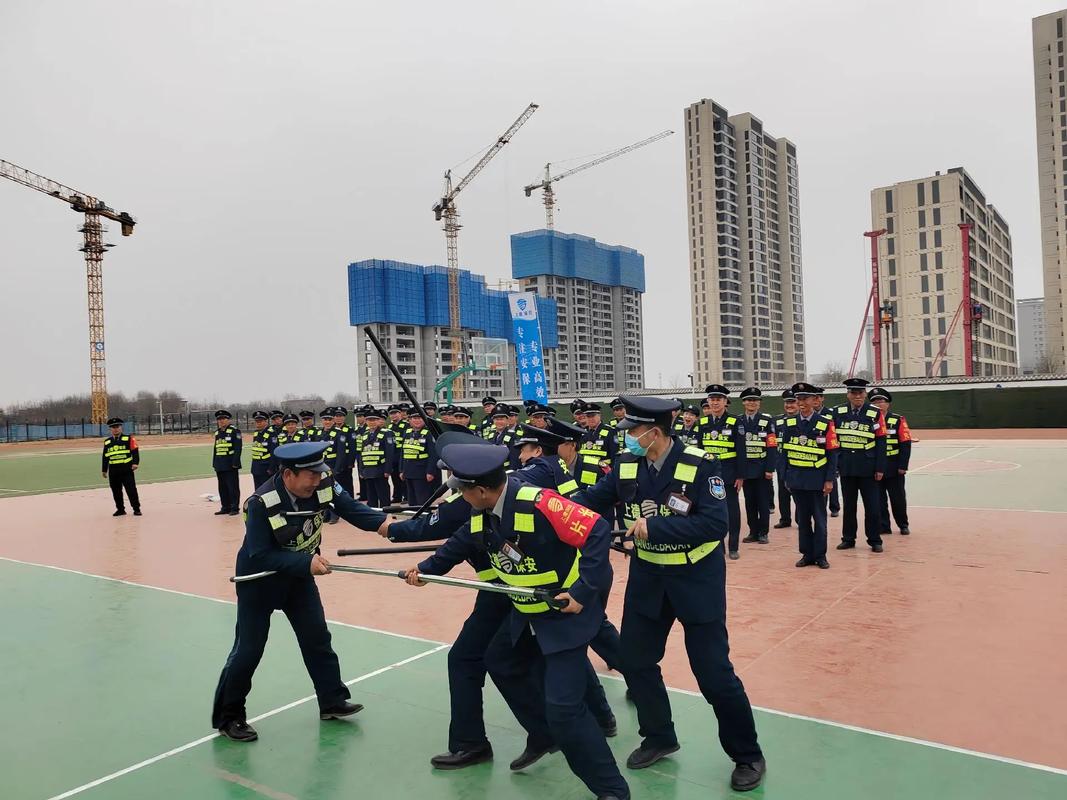 2024年第一季度教育系统保安培训会.今日公司同教育局联合县